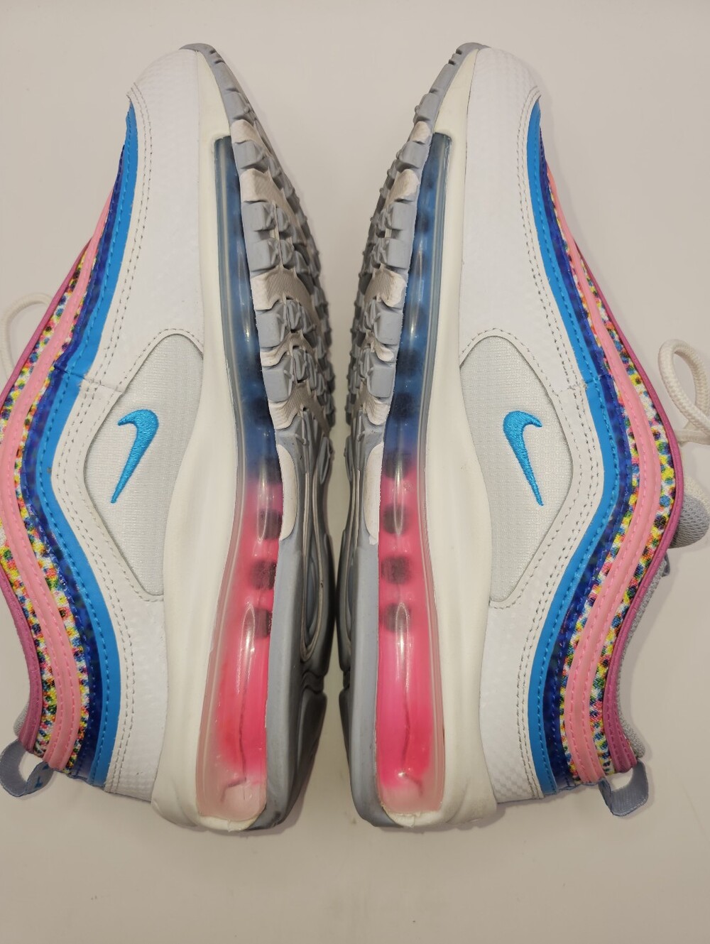 Nike Air Max 97 SE GS "Bright Colors" BIG GIRLS SIZE 7 - Picture 5 of 9